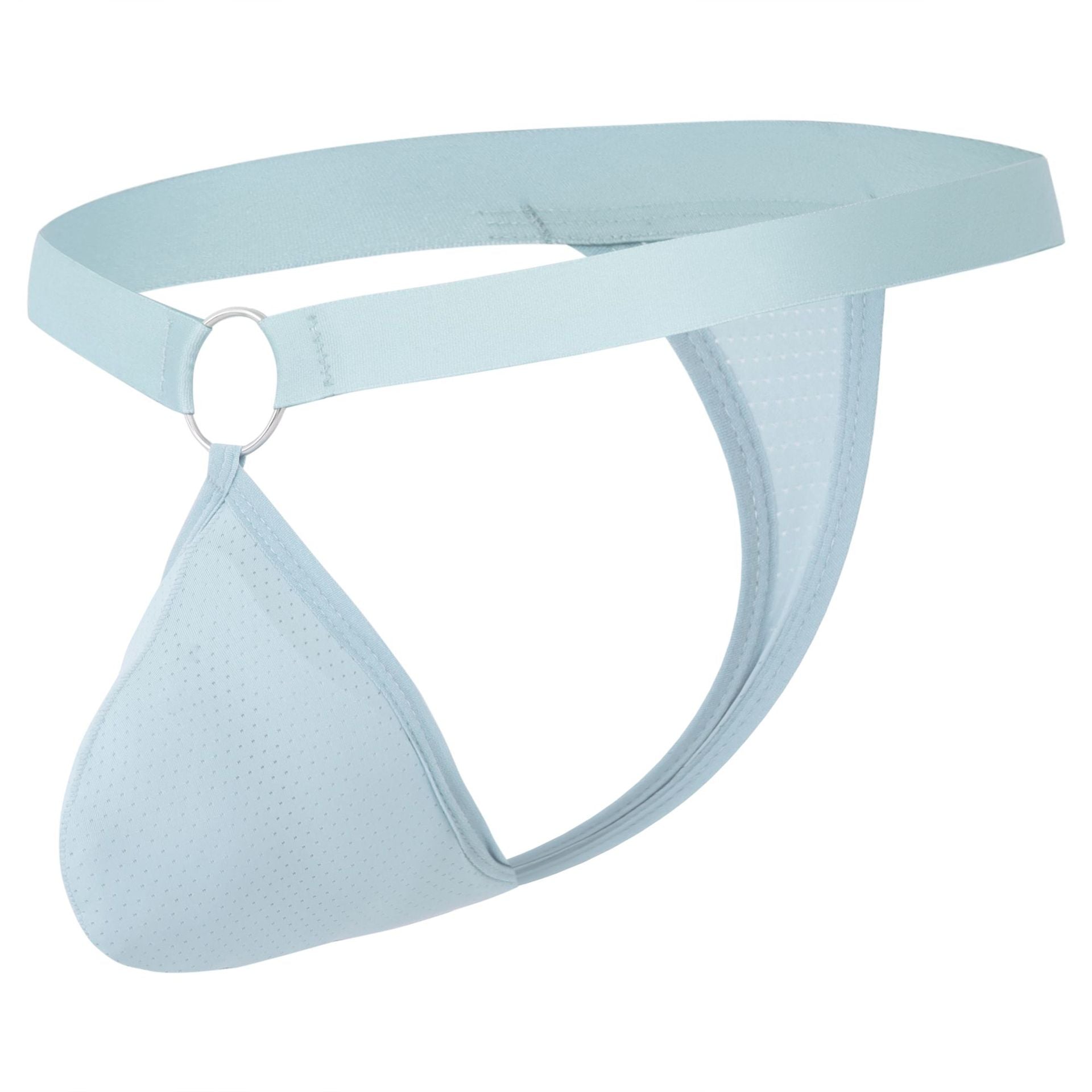 Image of European American Japanese and Korean GAY men’s low-waisted panties head night sex toys sexy mesh breathable thong